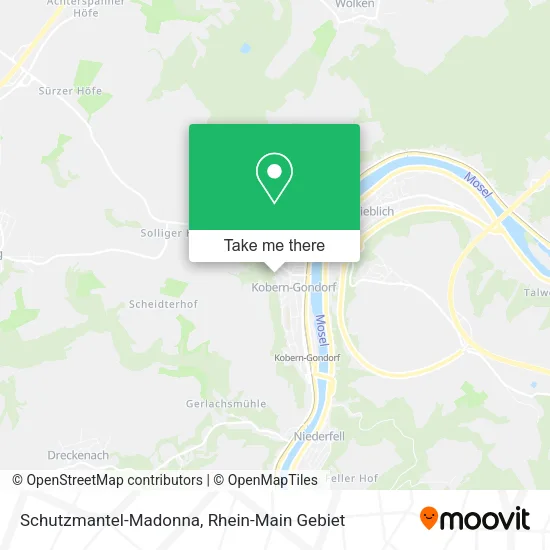 Карта Schutzmantel-Madonna