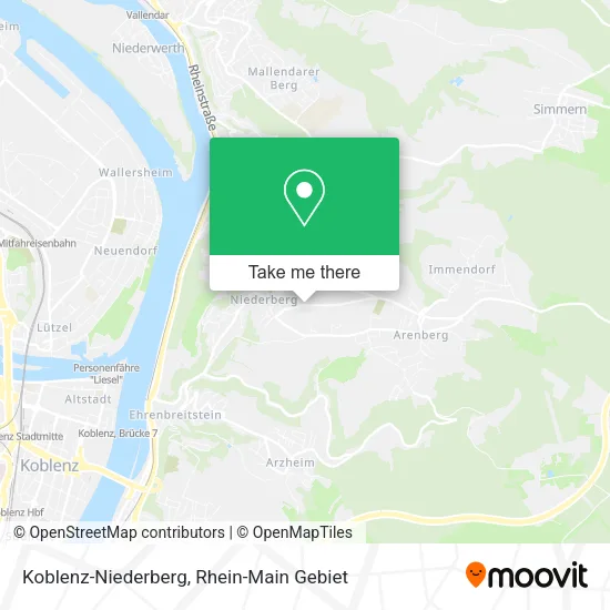 Карта Koblenz-Niederberg