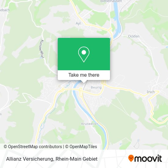 Карта Allianz Versicherung