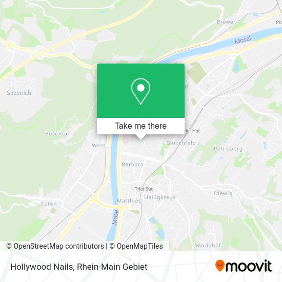 Карта Hollywood Nails