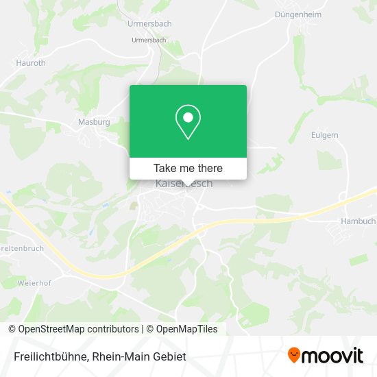 Карта Freilichtbühne