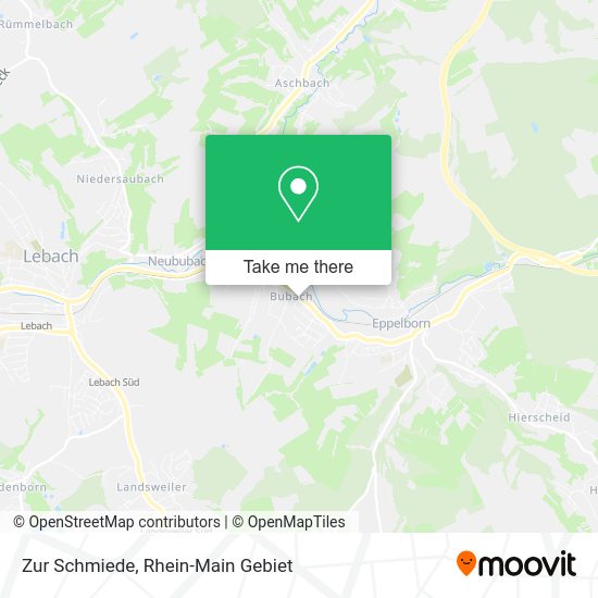 Карта Zur Schmiede