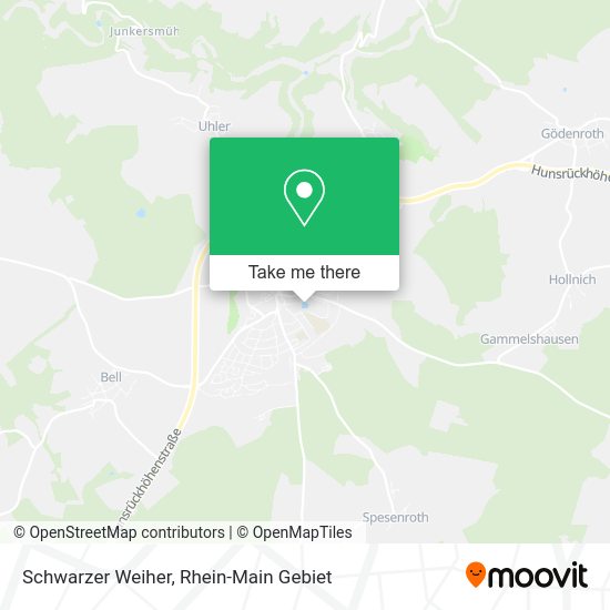 Карта Schwarzer Weiher