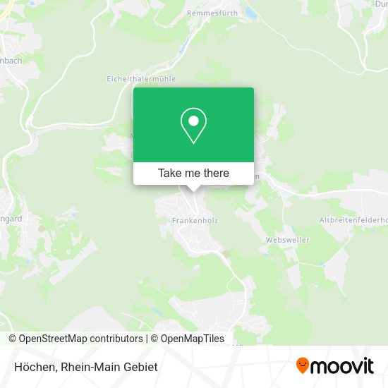 Карта Höchen