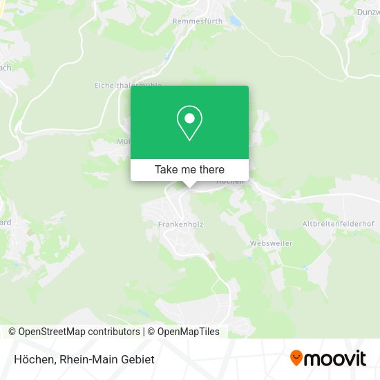 Карта Höchen
