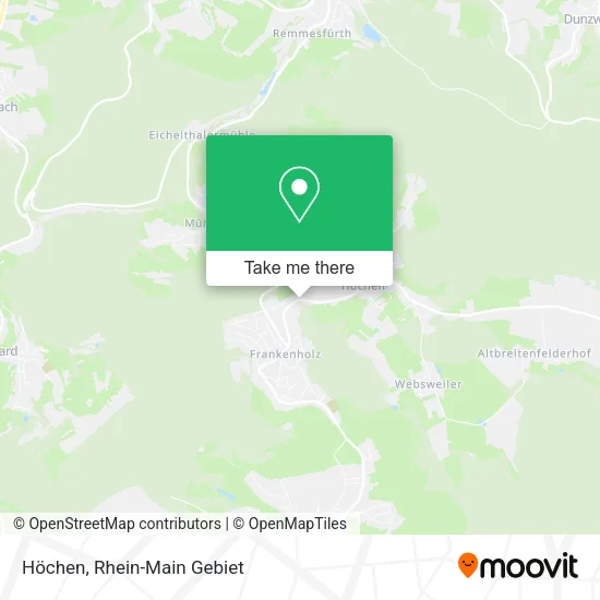 Карта Höchen