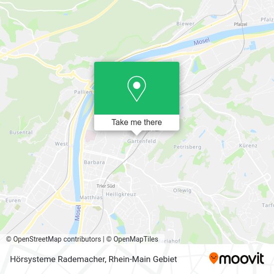Карта Hörsysteme Rademacher