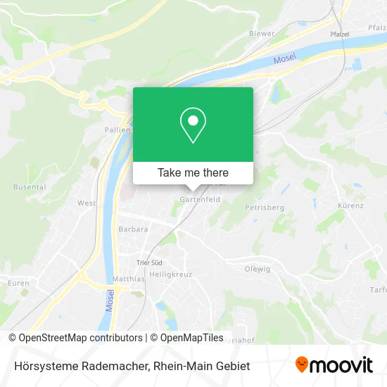 Карта Hörsysteme Rademacher