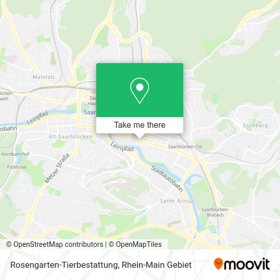 Карта Rosengarten-Tierbestattung
