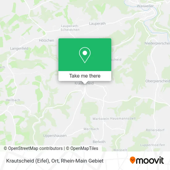 Карта Krautscheid (Eifel), Ort