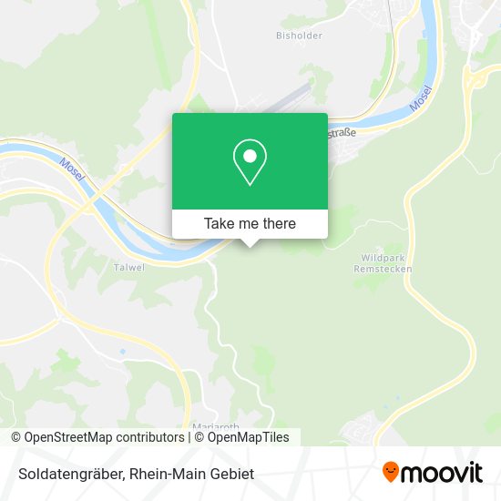 Карта Soldatengräber