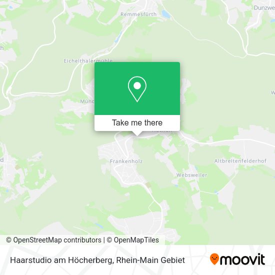 Карта Haarstudio am Höcherberg