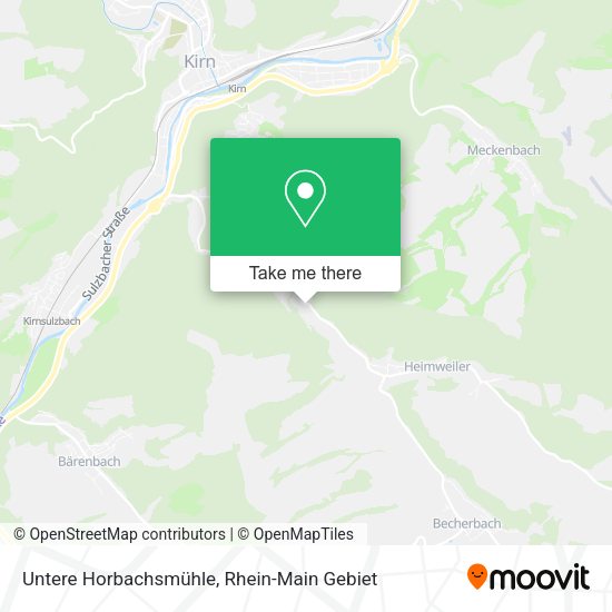 Карта Untere Horbachsmühle
