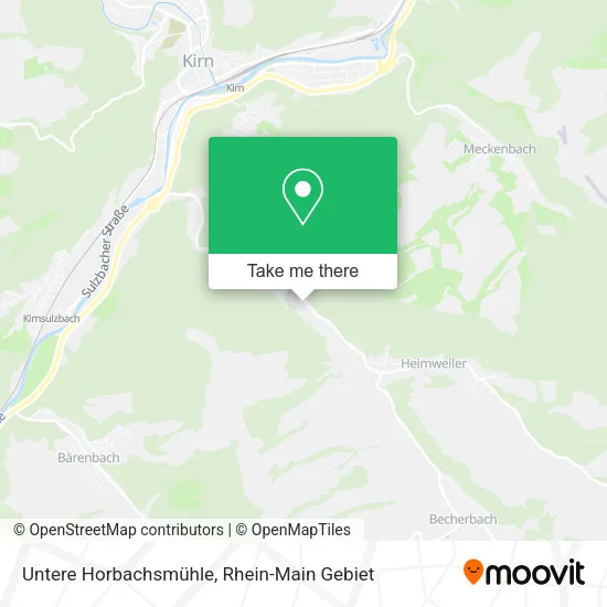 Карта Untere Horbachsmühle