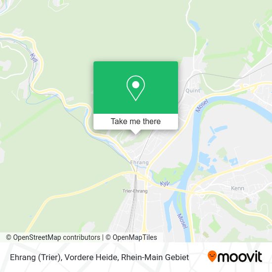 Карта Ehrang (Trier), Vordere Heide