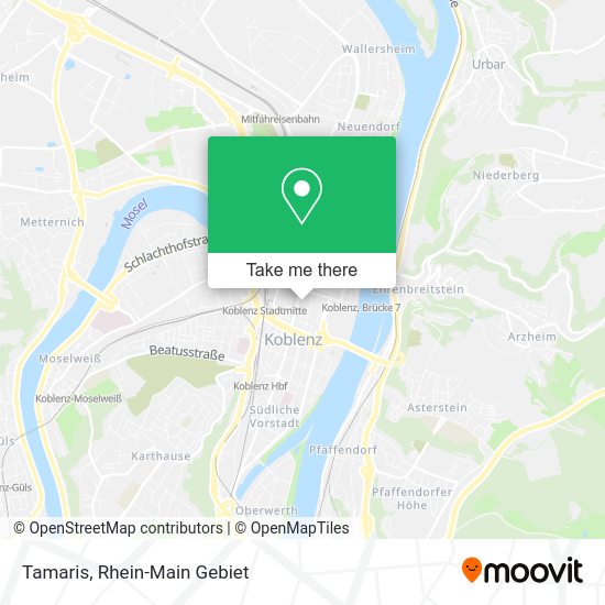 Карта Tamaris