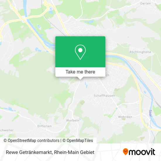 Карта Rewe Getränkemarkt