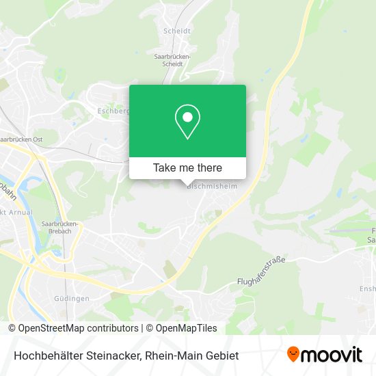 Карта Hochbehälter Steinacker