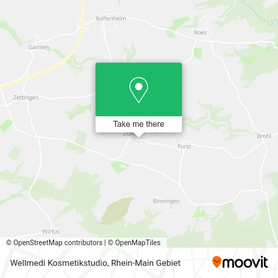 Карта Wellmedi Kosmetikstudio