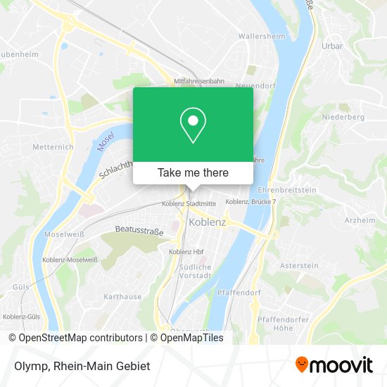 Карта Olymp