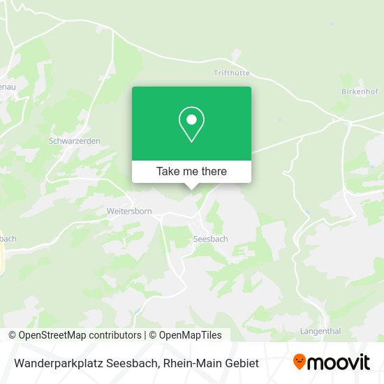 Карта Wanderparkplatz Seesbach