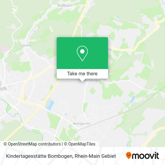 Карта Kindertagesstätte Bombogen