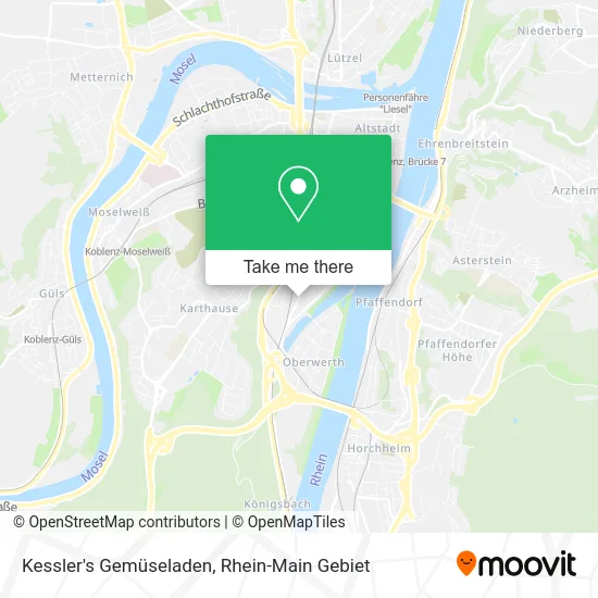 Карта Kessler's Gemüseladen