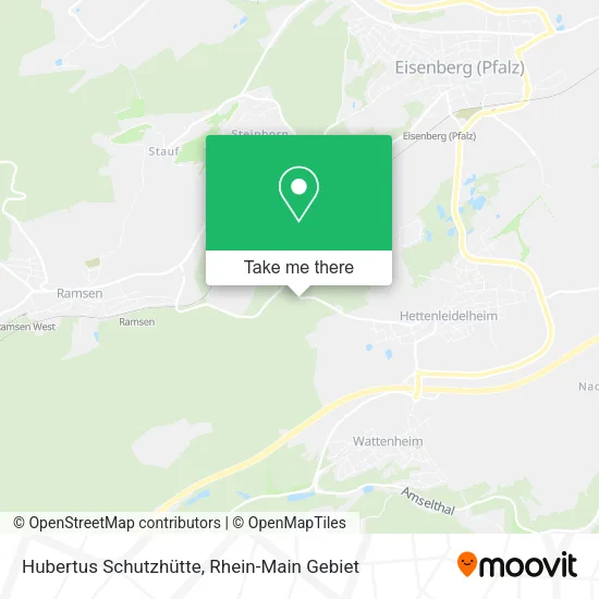 Карта Hubertus Schutzhütte