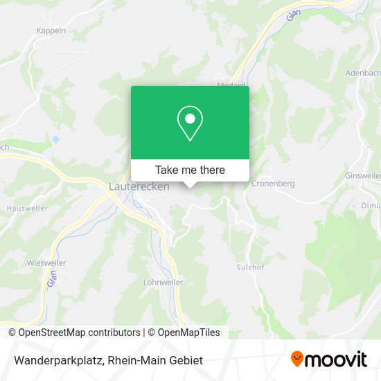Карта Wanderparkplatz