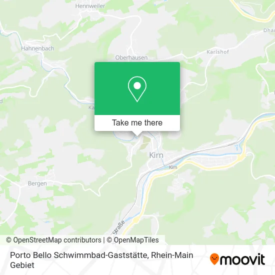 Карта Porto Bello Schwimmbad-Gaststätte