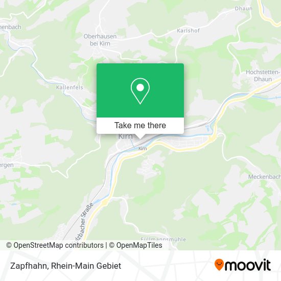 Карта Zapfhahn