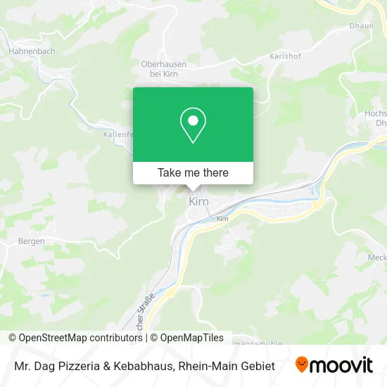 Карта Mr. Dag Pizzeria & Kebabhaus