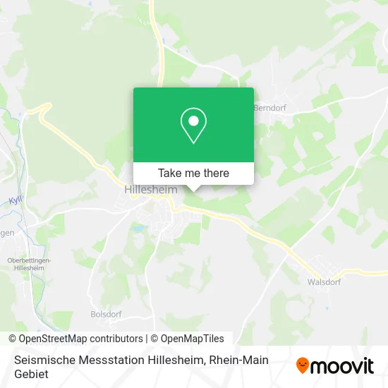 Карта Seismische Messstation Hillesheim