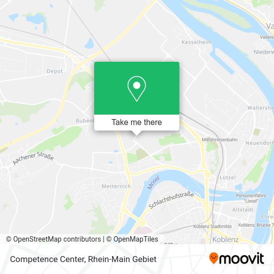 Competence Center map