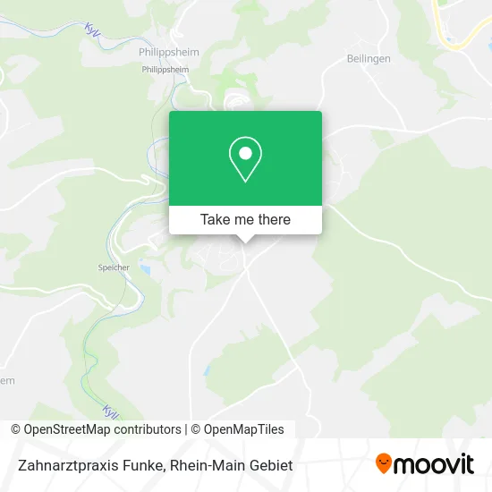 Карта Zahnarztpraxis Funke