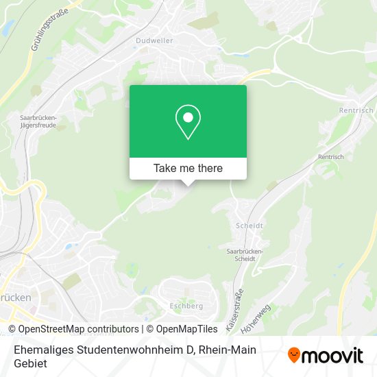 Карта Ehemaliges Studentenwohnheim D