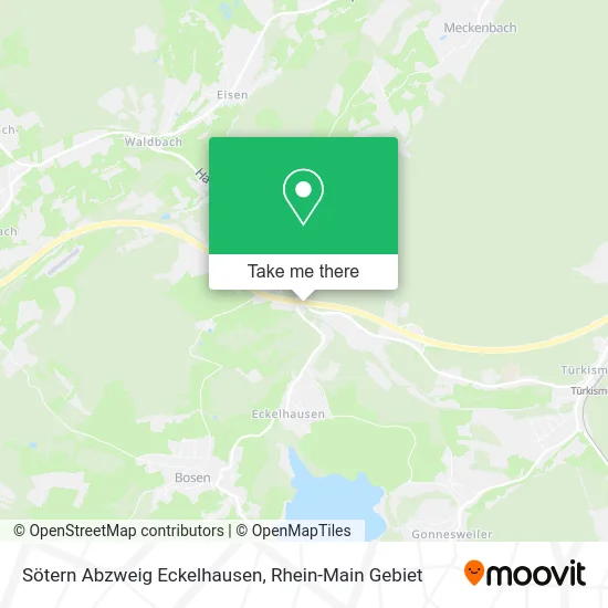 Карта Sötern Abzweig Eckelhausen