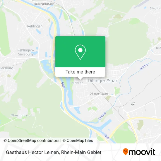 Карта Gasthaus Hector Leinen