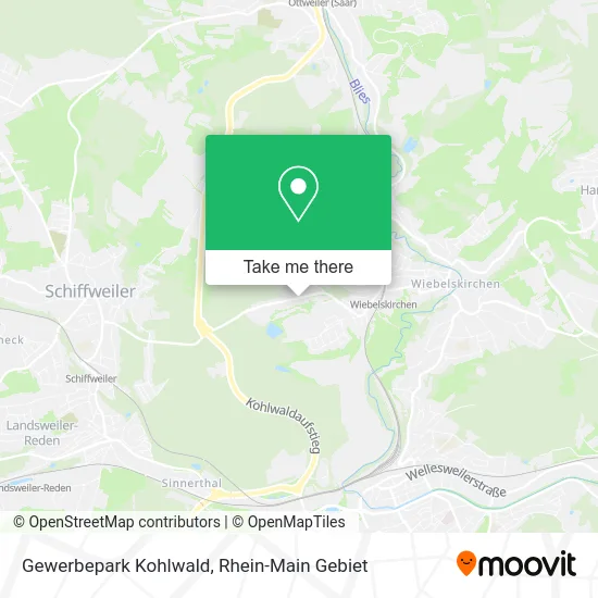 Карта Gewerbepark Kohlwald