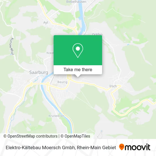 Карта Elektro-Kältebau Moersch Gmbh