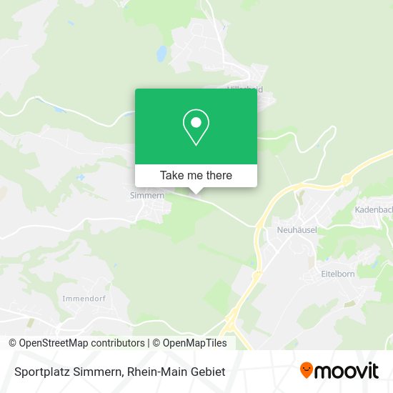 Карта Sportplatz Simmern
