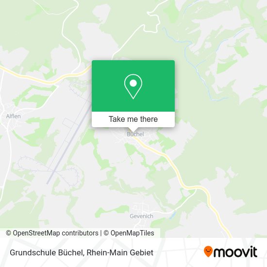 Карта Grundschule Büchel