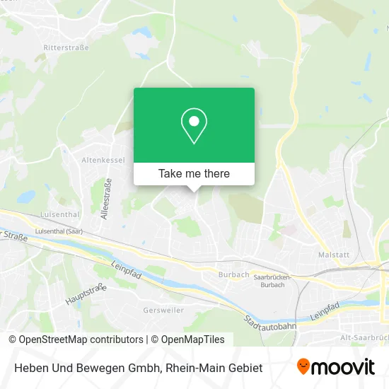 Карта Heben Und Bewegen Gmbh