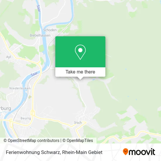 Карта Ferienwohnung Schwarz
