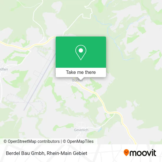 Карта Berdel Bau Gmbh