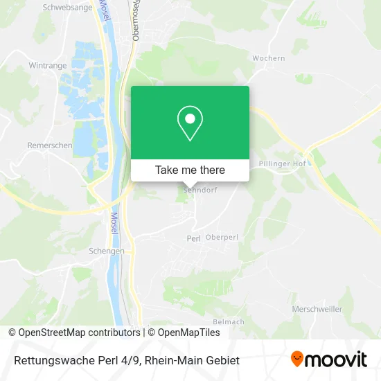 Карта Rettungswache Perl 4/9