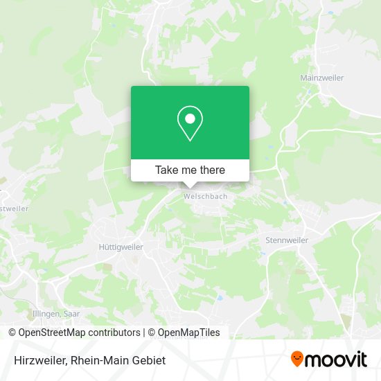 Hirzweiler map