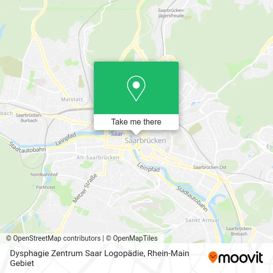 Карта Dysphagie Zentrum Saar Logopädie