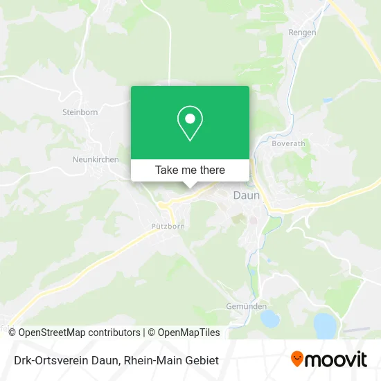Карта Drk-Ortsverein Daun