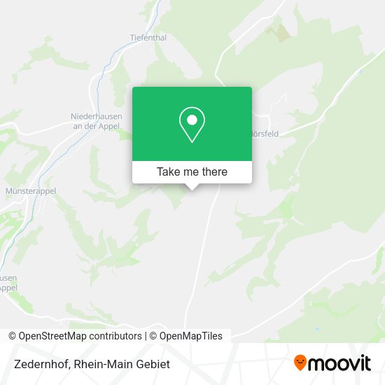 Карта Zedernhof